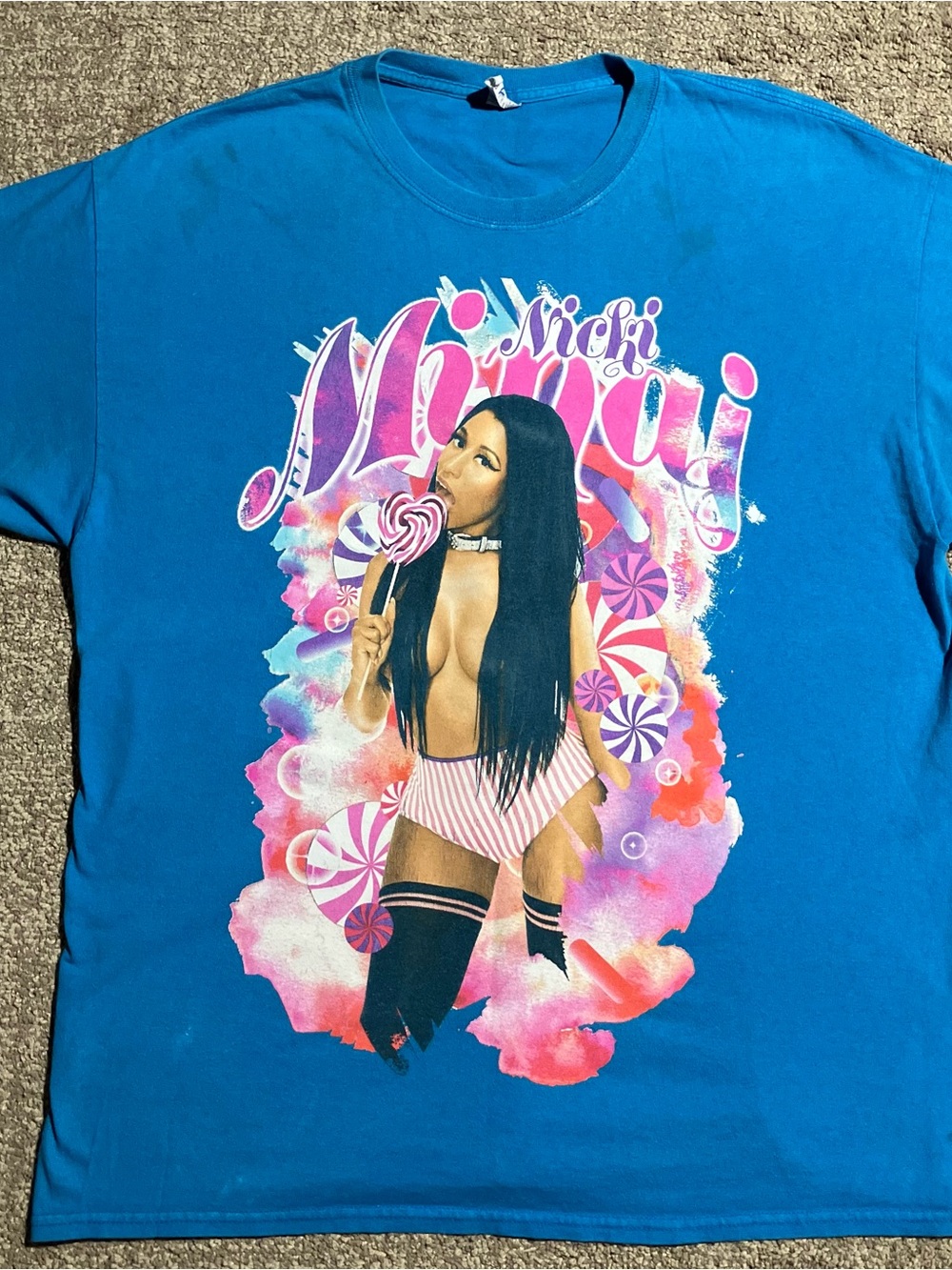 Nicki Minaj Original PinkPrint Tour Rap T-Shirt